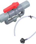 Grower Friendly Fertilization And Irrigation System with tube connectors and stainless mesh filter for greenhouses and gardens