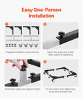 Heavy Duty Appliance Dolly For Washer Refrigerator And Dryer Up To 1200 Lbs With Locking Twin Wheels Steel Frame Adjustable Stand Base And Sturdy Feet For Safe No Sweat Moves installation steps.