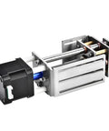 Slick Electric Linear Rail Guide And Z Axis Slide Module showcasing a stepper motor and aluminum rail for CNC upgrade.