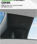 Tesla Model Y Juniper 2025-2026 webcam privacy cover slider for added privacy inside vehicle