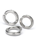 Assorted Stainless Steel Lock Washers Kit M1.6 To M27 A2 304 Grade Split Spring Washers For Auto Enthusiasts, Machinery, And DIY Projects, Easy Install, No Tools Needed, Durable, Surface Safe, Great For Automotive And Gearhead Projects. Three A2 304 stainless split spring lock washers