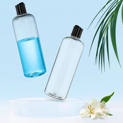 Score This Fly 20 Pack Of 16 Oz Clear Plastic Bottles With Secure Flip Tops For Shampoo And Lotion Routines In Pocket Friendly Fits Featuring Squeeze Ready Refillable Design That Stays Sharp And Bpa Free Always