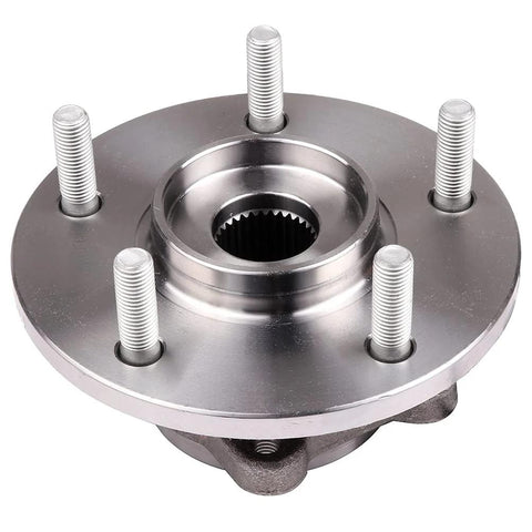 Rear Left Wheel Hub Bearing Assembly For 2014-2015 Ram ProMaster 2500 3500, steel material with five lug bolts, side view