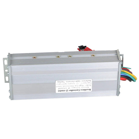 48-72V 2000W DC Brushless Motor Speed Controller Replacement for E-Bike and Scooter, dual or single mode aluminum casing with wires