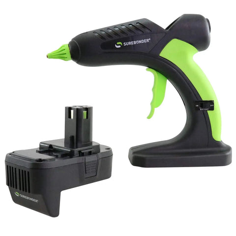Cordless Heavy Duty Full Size Hot Glue Gun 60 Watt 18 Volt Pro Grade For DIY Projects And Repairs Milwaukee Version Battery Powered