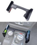 Center Console Gear Shift Organizer Tray For Jeep Wrangler JL JLU 2018 To 2025 And Gladiator JT 2020 To 2025 Storage Box installed view