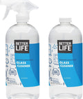 Streak Free Glass Cleaner Spray For Windows, Mirrors, Screens And Shower Doors, Removes Fingerprints Dust And Dirt, Unscented Formula, Multi Surface Cleaner, 32 Oz Pack Of 2 bottles