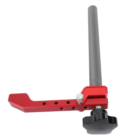 Pro Grade 19mm Anti Scratch Bench Dog Clamp For Woodworking, Quick Clamp On Benchtop, Built Like A Tank Aluminum Alloy Build With Smooth Jaws