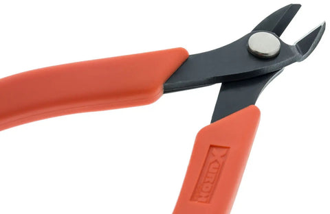 Maxi-Shear Flush Cutters 2175 for Jewelry Making and Bead Stringing, Durable Duron build with orange handles and fine cutting tips