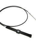 15 Foot Mechanical Rack And Pinion Steering Cable For Back Mount Boats, Heavy Duty, Compatible With SeaStar Teleflex SH5210P SH5230P