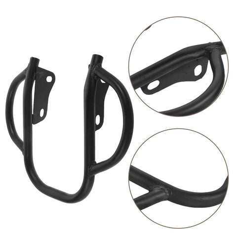 Rear Swingarm Assembly For ATV And Motorcycle Iron Metal Frame With Reinforced Structure Sturdy Black Swingarm For 150 To 250CC Dirt Bike Reduces Chain Wear And Improves Shock Absorption Easy Install Durable Precision Fit With Vibration Dampening For, black iron frame with mounting holes