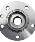 Heavy Duty Rear Wheel Bearing And Hub Assembly Pair For Fiat 500X All Wheel Drive Built Like Iron For Smooth Rides Every Mile 2016 Through 2018 Two Piece Bolt On Set, detailed view of bearing hub with holes.