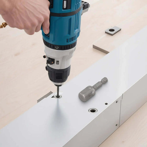 Ultimate 1 Inch Hex Shanks Socket Adapter Kit With 50Mm Extension Bars For Impact Drivers And Power Drills Plus Quick Change Chucks Accessories Made From Bombproof Chrome Vanadium Steel That Totally Kicks Ass And Gets The Job Done Right on a drill