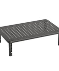 Ergonomic Monitor Stand Riser With Airflow Vents Three Height Options Of 3.94, 4.72 And 5.51 Inches, Laptop Stand And Desk Organizer