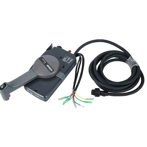 Side Mount Remote Control Box For Yamaha 10 Pins Outboard With Right Hand Operation and cable