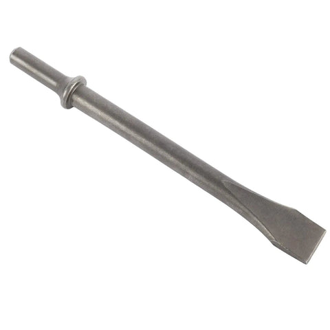 Flat chisel from Nine Piece Pneumatic Air Hammer Chisel Set With Heat Treated Carbon Steel Bits For Tile Masonry Concrete Brick Stone Work