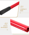 3 Ton Horizontal Hydraulic Floor Jack Handle Heavy Duty Replacement Pole Lever For Floor Jacks With Anti Slip Grip Red