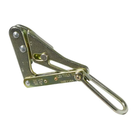 Chicago Grip For Bare Wire With Three Inch Jaw, V Groove Cable Clamp, Handles Solid And Stranded 8 AWG To 6 AWG Copper, Max Safe Load 1500 Pounds, Made In USA