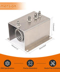 Cikroci IPC power resistor assembly in a metal enclosure with four terminal studs for EZ-GO Marathon golf cart.
