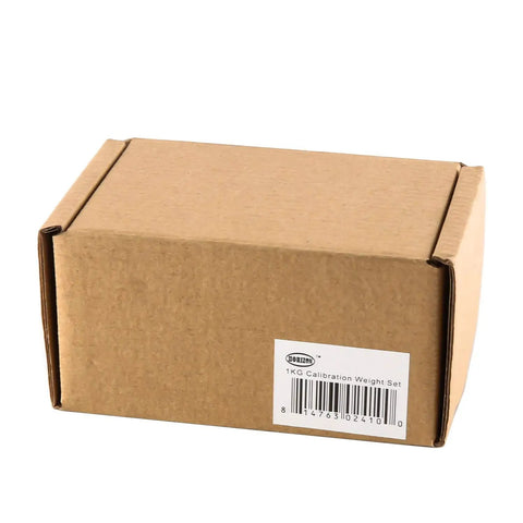 One Kilogram Calibration Weight Set With Case And Tweezers For Digital Scales And Lab Balances Pro Grade box packaging