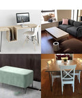 Heavy Duty Hairpin Table Legs Steel Desk Feet Built Like A Tank For Coffee Tables And DIY Upgrades With Mounting Kit Rubber Pads And Screws used in modern desk and table designs.