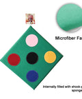 Microfiber Fencing Practice Target Self Training Auxiliary Sword Target For Foil Saber And Epee With Five Bullseye Holes Wall