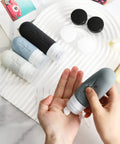 Must Have 18 Pack Travel Bottles Set With TSA Approved Silicone Containers, Leak Proof Refillable Toiletries Kit demonstration
