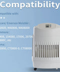Humidifier showing compatibility list for MAF2 Humidifier Filter For Aircare MA0800 MA0600 Kenmore 17006 15408 3 Pack Replacement
