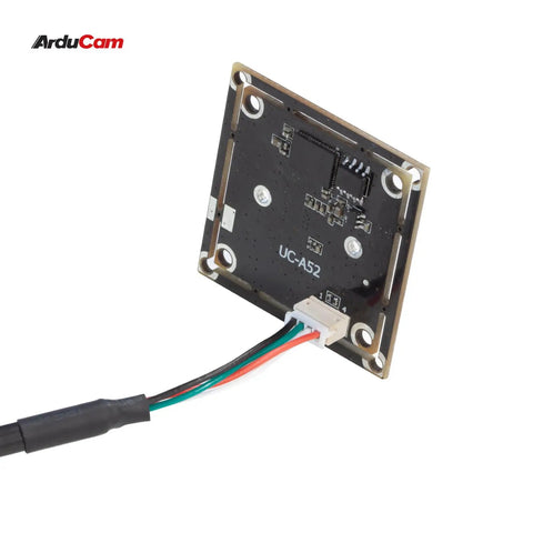 Back view of 8MP 1080P Auto Focus USB Cam Module with Microphone, IMX179 1/3.2 Inch CMOS, UVC USB 2.0 Web Cam.