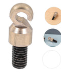 Grandfather Clock Replacement Weights And Shell Hook Kit for Vintage Restoration, easy-to-use metal hook, smooth operation, 27mm size
