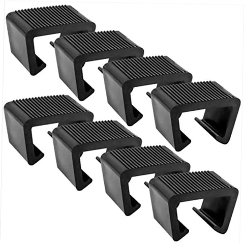 Outdoor Wicker Furniture Fasteners And Sofa Clips For Securing Rattan Chairs And Sectional Sets Weather Resistant Plastic Clamps