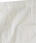 Corner of Heavy Duty Fire Retardant Tarp 20 By 30 Feet For Construction Job Sites White Tarpaulin Weatherproof Cover Built Tough