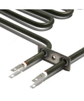Built Tough Swap Out Electric Heater Replacement Part 220V Six U Tube Heating Coil 3KW Immersion Element close-up of U tube