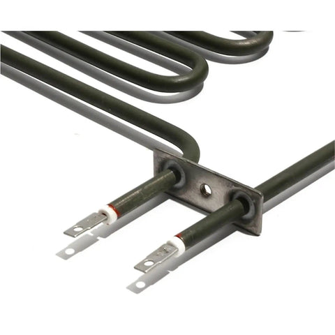 Built Tough Swap Out Electric Heater Replacement Part 220V Six U Tube Heating Coil 3KW Immersion Element close-up of U tube