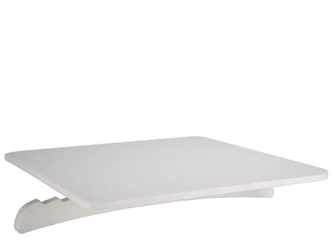Standard Square Access Panel For Wall And Ceiling, straight up easy fix to hide drywall holes, white interior panel view.