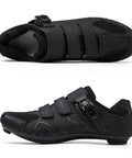 Mens Womens Cycling Shoes For Peloton Compatible With Clip In Look Delta Cleats Included Preinstalled Black US 13 EU 48