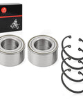 Rear Wheel Bearings With Ring Clip For Polaris ACE Ranger RZR UTV 400 500 570 800 900 1000 Premium OEM Replacement full set with two bearings and clips.
