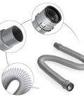 Replacement Vacuum Hose For Navigator Series No Sweat Easy Install Durable Flexible Hose Fits NV22 NV44 NV46 NV60 NV70 NV80