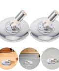 Stainless Steel Mop Plate Replacement Base 2 Pack, Heavy Duty Rotation Mop Head Spare Part For Commercial And Industrial Floors, Office, Hospitals, And Hotel Cleaning, Beastly Durable Build And Easy Swap For Fast Setup, stainless steel