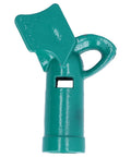 Pro 3/4 In Tube Bender And Pipe Former crafted From Heavy Duty 45# Steel For Bending PVC Metal And Galvanized Pipes With An Ergonomic Labor Saving Design Perfect For Pros Creating Clean 90 To 180 Degree Angles On Conduit And Thin Iron Tubing Today, featuring a teal manual lever head.