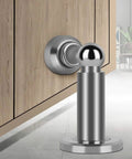 Adjustable Height Magnetic Door Stopper Heavy Duty Magnetic Door Stop 304 Stainless Steel Door Holder with wall mount installation
