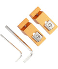 Heavy Duty Low Profile Cnc Side Pressure Plate Kit With T Track Claw Clamps For 3018 Router, 6063 Aluminum Clamps and Tools.