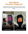 Thermal Imaging Camera With Edge Enhancement And Dual Mode Inspection For Real Time Temperature Display, Center Hot Cold Spot Readouts, Thermometer Mode For Fast Point And Shoot Readings, Full Screen Thermal Imaging For Moving Target Monitoring in hand
