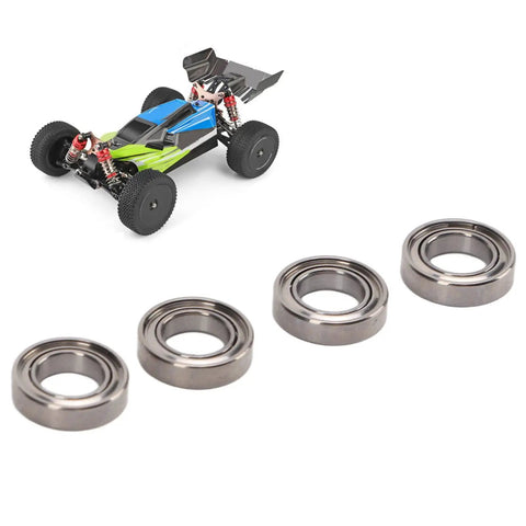 Top Shelf Heavy Duty RC Car Ball Bearings 4 Pack Rust Proof Stainless Steel 7X4X1.8MM Miniature Bearing Set For Slick Handling And Race Ready Performance Builds