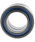 Close-up view of BLRB365214 Radial Spherical Plain Bearing Direct Swap For Swing Joints Self Aligning Bushing with blue seal.
