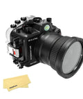 Underwater Housing For Sony A7 IV With FL16 55 Flat Port 40 Meters 130 Feet Dive Ready Waterproof Case with control buttons