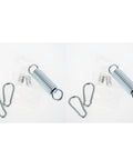 Heavy Duty 2 Pack Porch Swing Springs Set For Garden Hammocks And Hanging Chairs, Stainless Steel Hammock Spring Kit