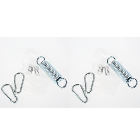 Heavy Duty 2 Pack Porch Swing Springs Set For Garden Hammocks And Hanging Chairs, Stainless Steel Hammock Spring Kit