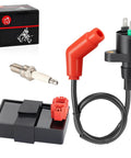 Rugged Ignition Coil Igniter CDI Box Kit For FourTrax 300 TRX300 TRX300FW ATV 1994 1995 1996 1997 2x4 4x4 Replacement OEM Style