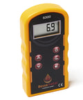 Pinless Wood Moisture Meter S300 With Shallow Scan, 0.25 Inch Readings, Pro Grade Accuracy, handheld yellow meter, digital display